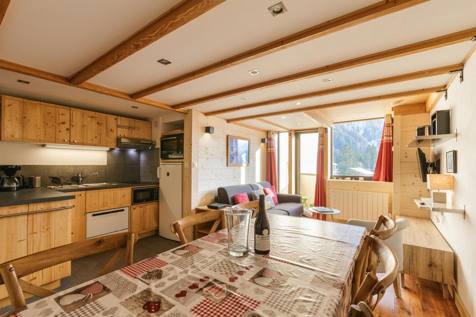 Résidence Grand Roc - Campanules 311 - Happy Rentals Chamonix Mont Blanc Exterior foto